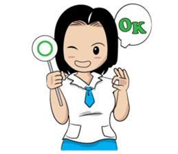 Tammy & Friends Eng.Ver sticker #7375748