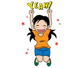 Tammy & Friends Eng.Ver sticker #7375751