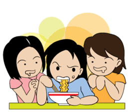 Tammy & Friends Eng.Ver sticker #7375769