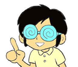 Remove the glasses and Twink sticker #7376608