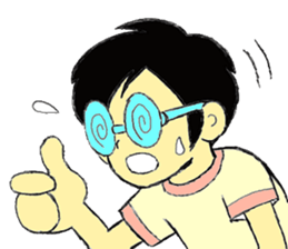 Remove the glasses and Twink sticker #7376610