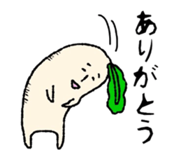 Day-to-day radish sticker #7376612