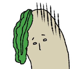 Day-to-day radish sticker #7376622