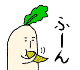 Day-to-day radish sticker #7376637