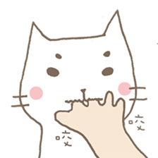 Soft White cats sticker #7376667