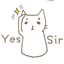 Soft White cats sticker #7376688