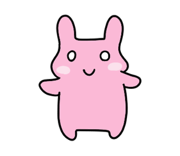 Pink bear and his friends sticker #7376734