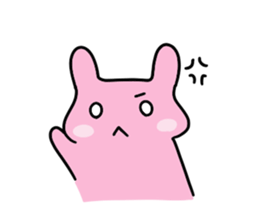 Pink bear and his friends sticker #7376737