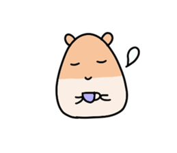 Pink bear and his friends sticker #7376751