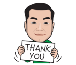 AC the Man sticker #7377225