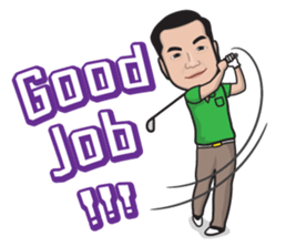 AC the Man sticker #7377234