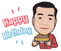 AC the Man sticker #7377239