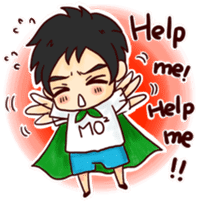 MoMo Man (ENG) sticker #7377746