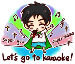 MoMo Man (ENG) sticker #7377761