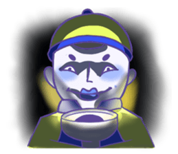 Zhizha people sticker #7377778