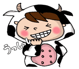 Sticker of Odango U-ko say puns sticker #7378031