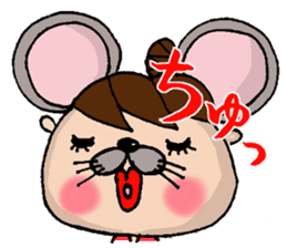 Sticker of Odango U-ko say puns sticker #7378039