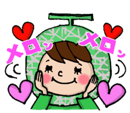 Sticker of Odango U-ko say puns sticker #7378040