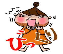 Sticker of Odango U-ko say puns sticker #7378045