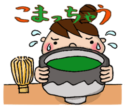 Sticker of Odango U-ko say puns sticker #7378047