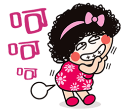 Mama Q is pissing off! sticker #7378133