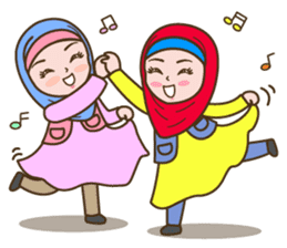 Hijab Girl 2 sticker #7378461