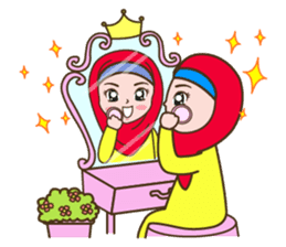 Hijab Girl 2 sticker #7378465
