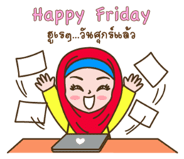 Hijab Girl 2 sticker #7378466