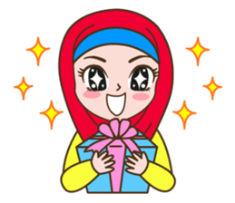 Hijab Girl 2 sticker #7378467