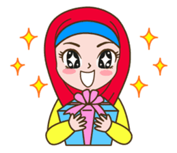 Hijab Girl 2 sticker #7378467