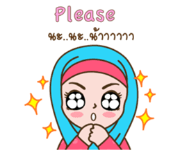 Hijab Girl 2 sticker #7378469