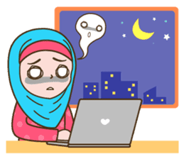 Hijab Girl 2 sticker #7378472