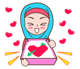 Hijab Girl 2 sticker #7378475