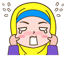 Hijab Girl 2 sticker #7378484