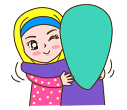 Hijab Girl 2 sticker #7378485