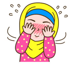 Hijab Girl 2 sticker #7378491