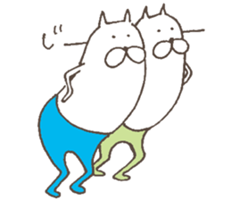 The cat in tights sticker #7378608