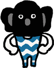 Koala boy. sticker #7378813