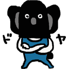 Koala boy. sticker #7378819