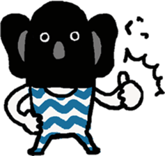 Koala boy. sticker #7378820