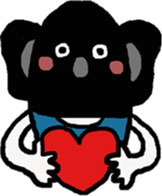 Koala boy. sticker #7378826