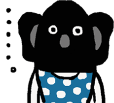 Koala boy. sticker #7378827