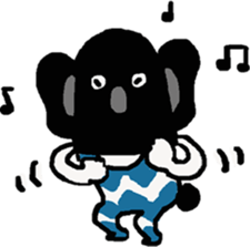 Koala boy. sticker #7378831