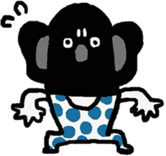 Koala boy. sticker #7378834