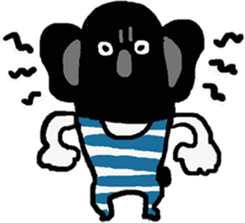 Koala boy. sticker #7378836