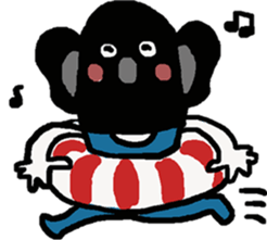 Koala boy. sticker #7378841