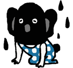 Koala boy. sticker #7378844