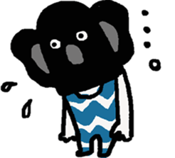 Koala boy. sticker #7378849