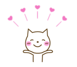 Cats in love sticker #7378904