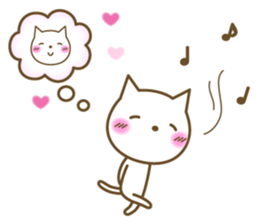 Cats in love sticker #7378919